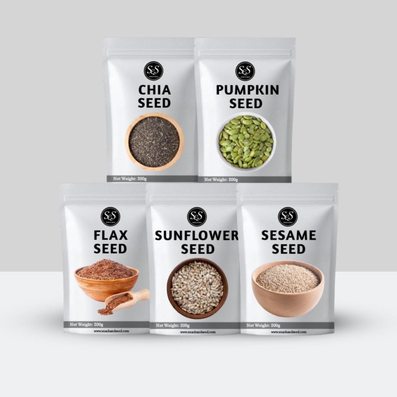 1KG SEEDS BUNDLE (200GRAMS EACH)