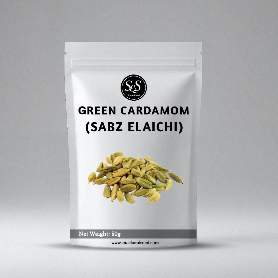GREEN CARDAMOM (سبز الائچی)